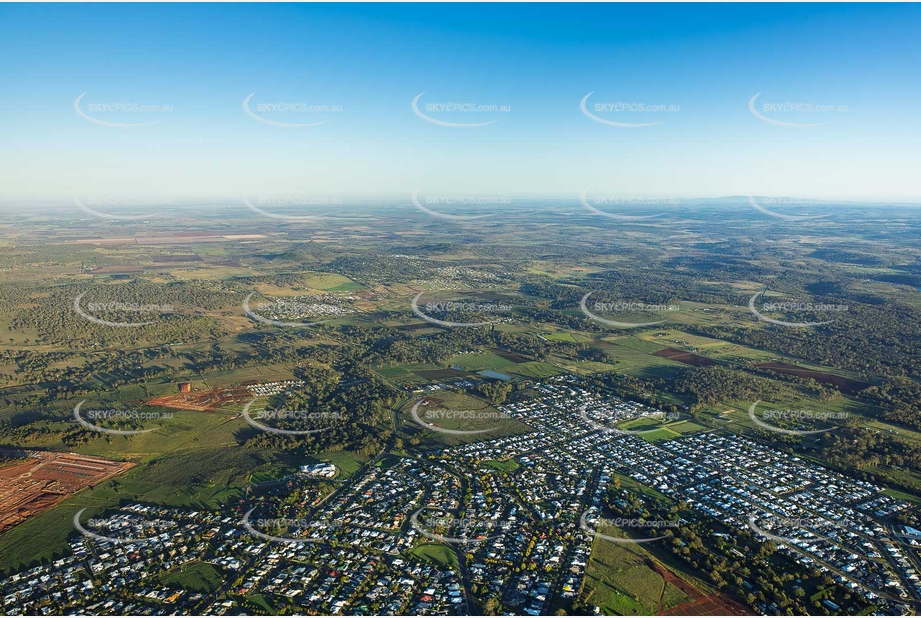 Early Morning Highfields QLD Aerial Photography