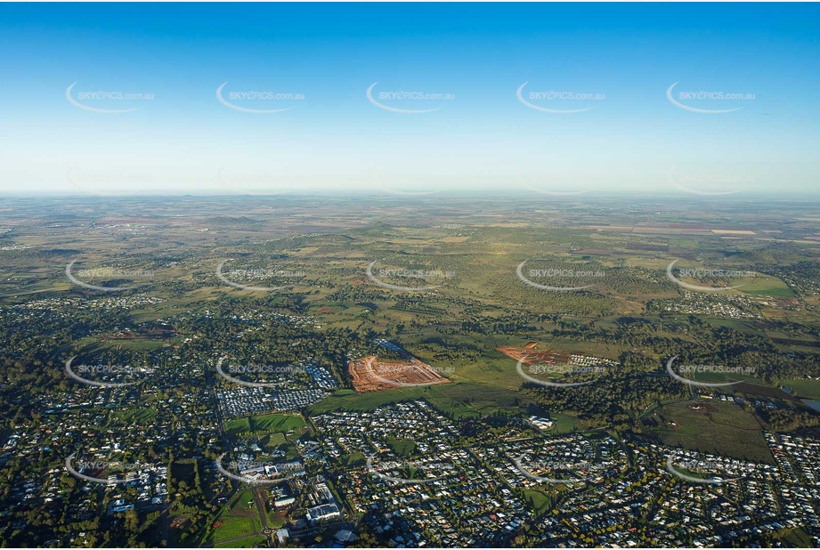 Early Morning Highfields QLD Aerial Photography