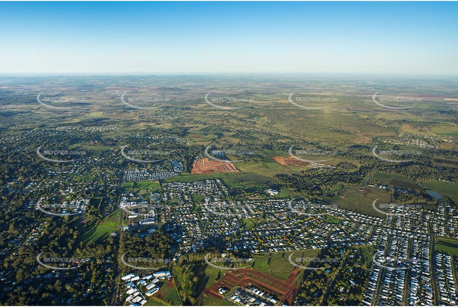 Early Morning Highfields QLD Aerial Photography