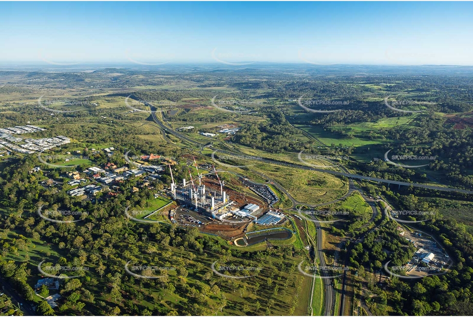 New Toowoomba Hospital Under Construction QLD Aerial Photography
