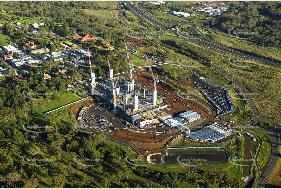 New Toowoomba Hospital Under Construction QLD Aerial Photography