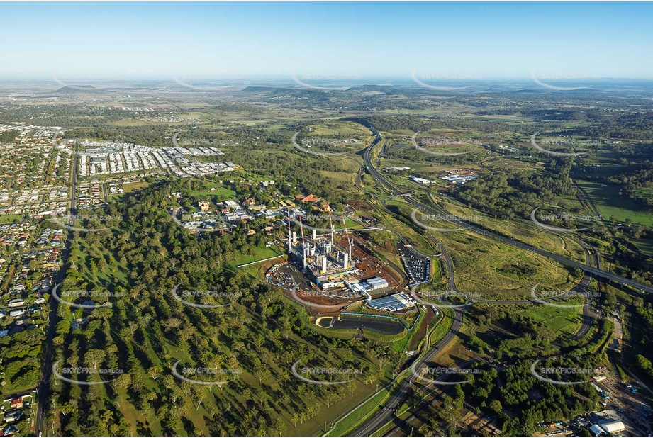 New Toowoomba Hospital Under Construction QLD Aerial Photography