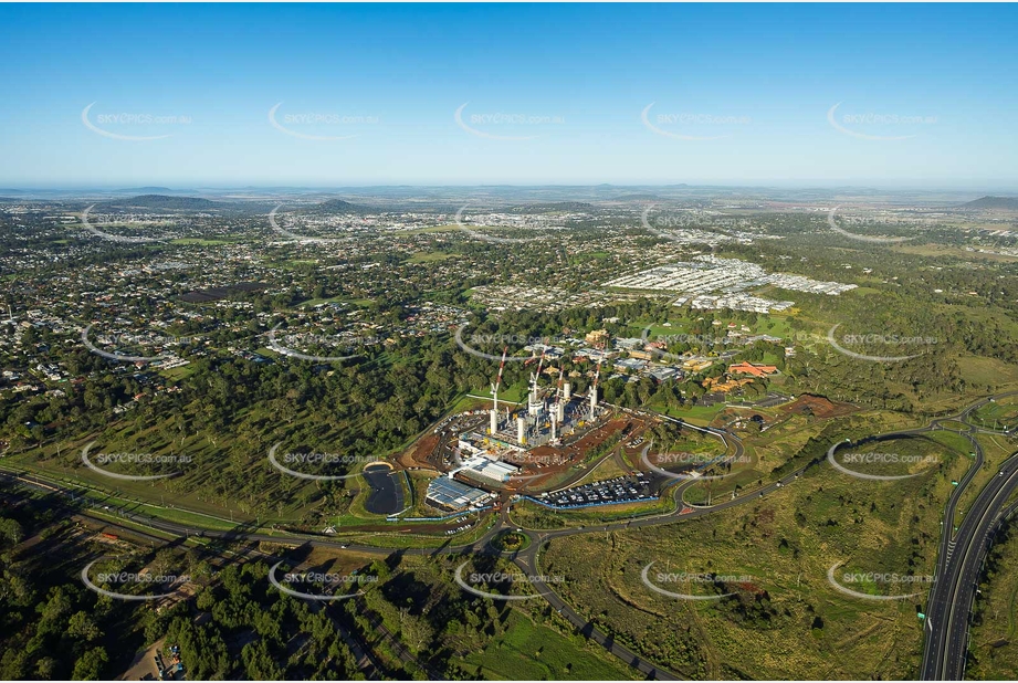 New Toowoomba Hospital Under Construction QLD Aerial Photography