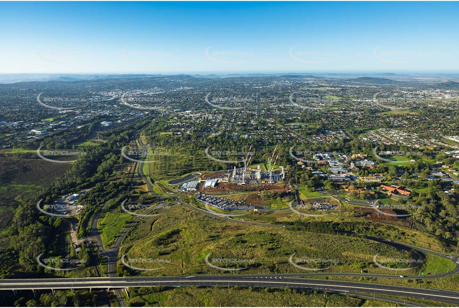 New Toowoomba Hospital Under Construction QLD Aerial Photography