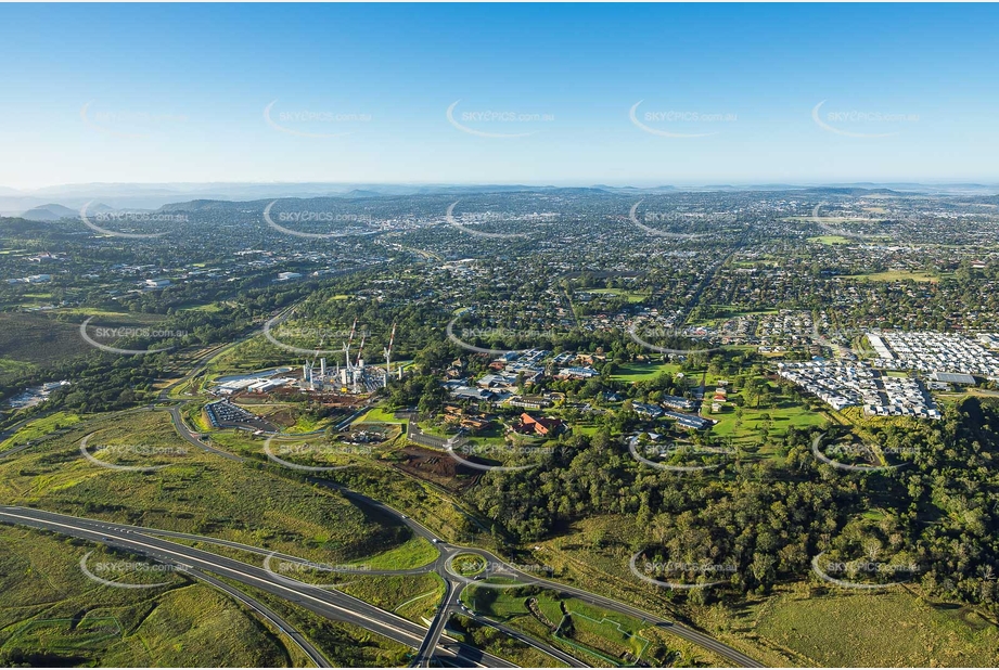 Early Morning Cranley QLD Aerial Photography