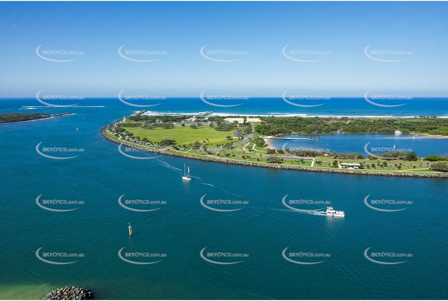 Gold Coast Seaway at Main Beach QLD Aerial Photography