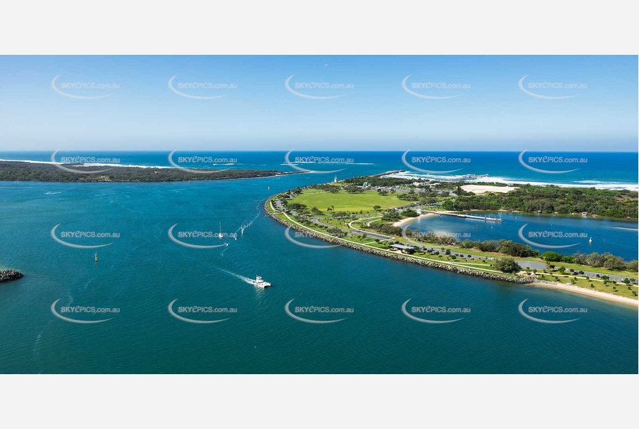 Gold Coast Seaway at Main Beach QLD Aerial Photography