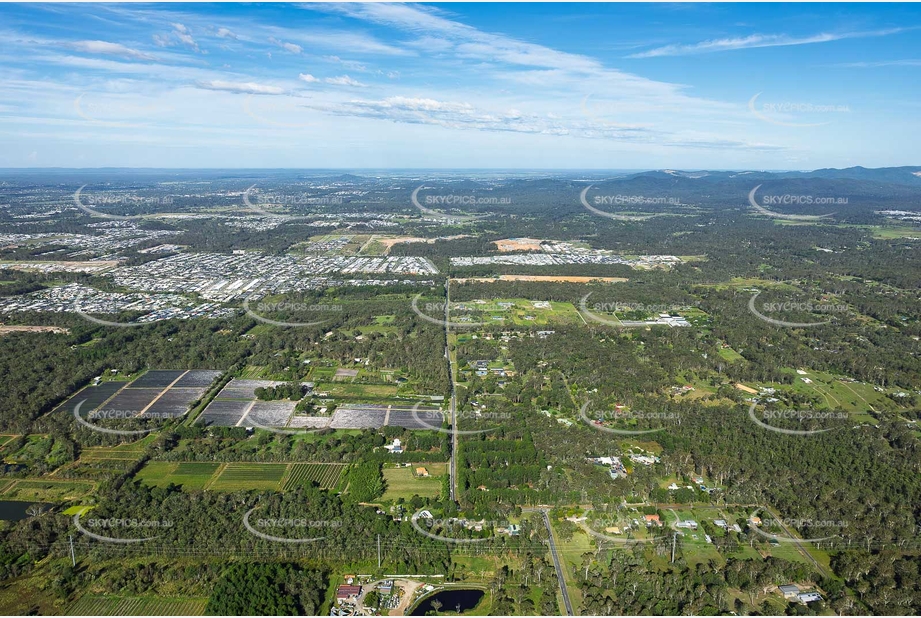 Aerial Photo Chambers Flat QLD Aerial Photography