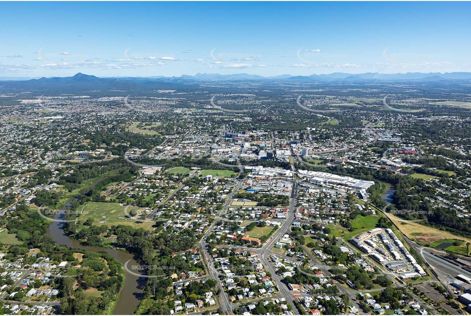 Aerial Photo North Ipswich QLD Aerial Photography