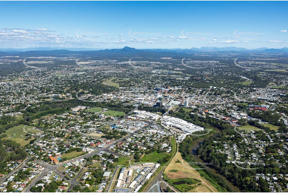 Aerial Photo North Ipswich QLD Aerial Photography