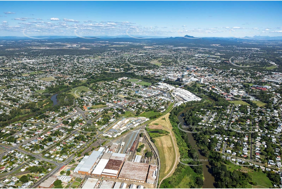 Aerial Photo North Ipswich QLD Aerial Photography