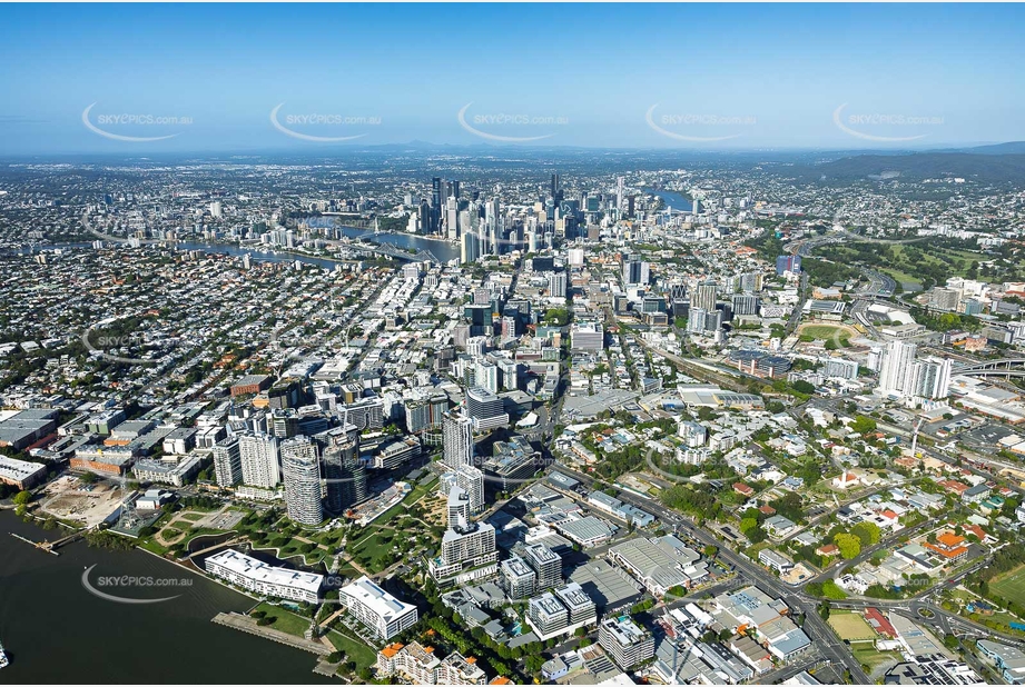 Aerial Photo Newstead QLD Aerial Photography