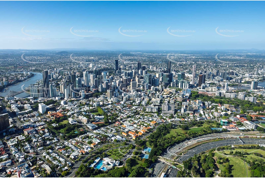Aerial Photo Spring Hill QLD Aerial Photography