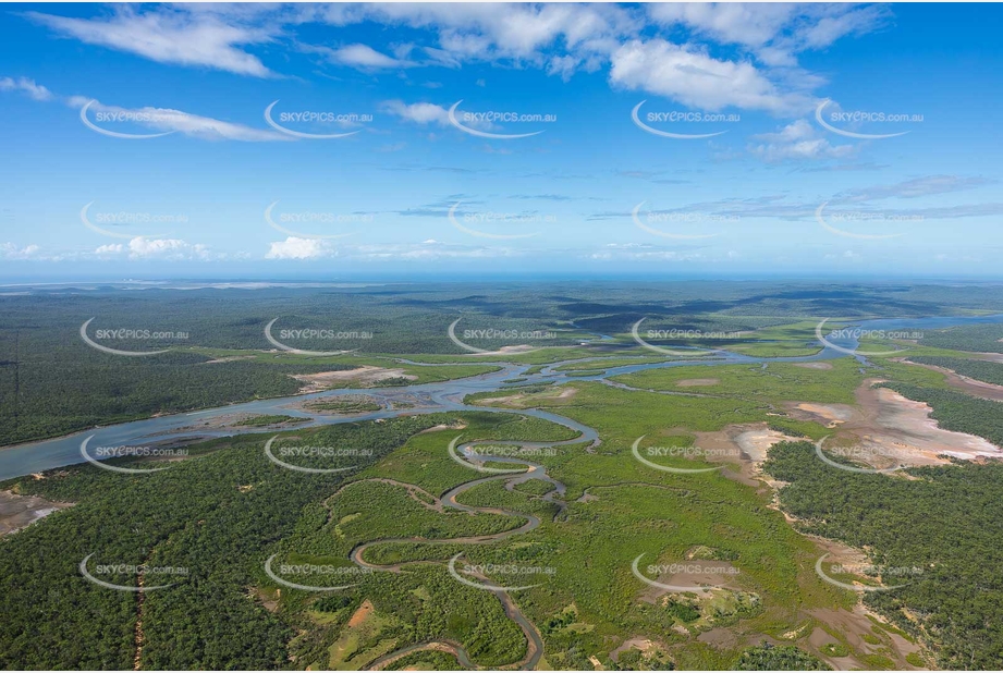 Munduran Creek Targinnie QLD Aerial Photography