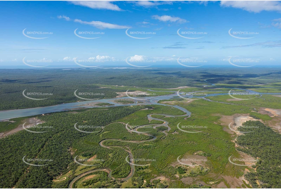 Munduran Creek Targinnie QLD Aerial Photography