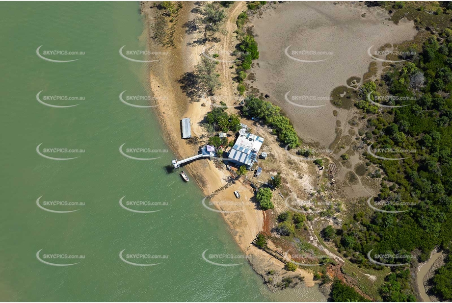 Sea Hill Point Curtis Island QLD Aerial Photography