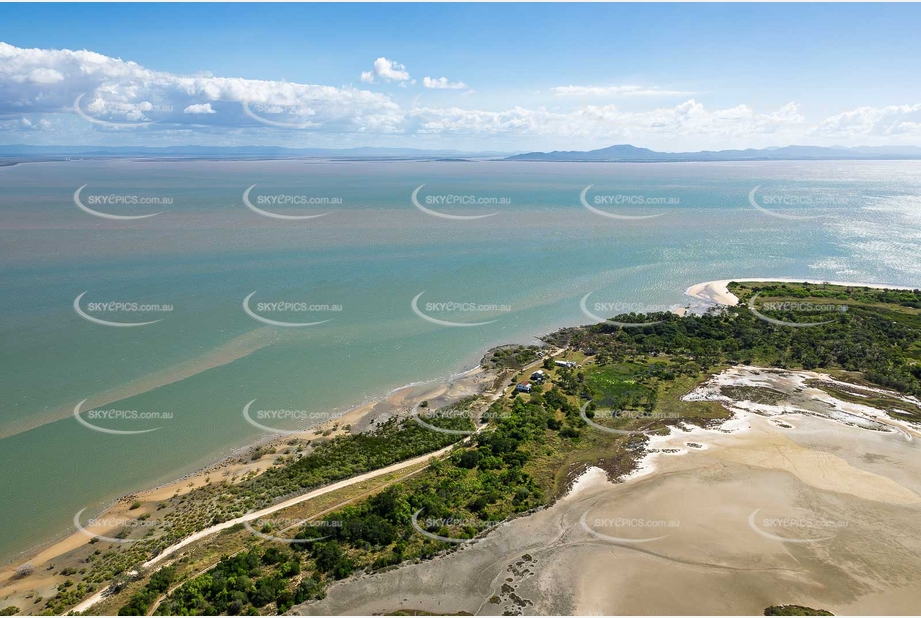 Sea Hill Point Curtis Island QLD Aerial Photography
