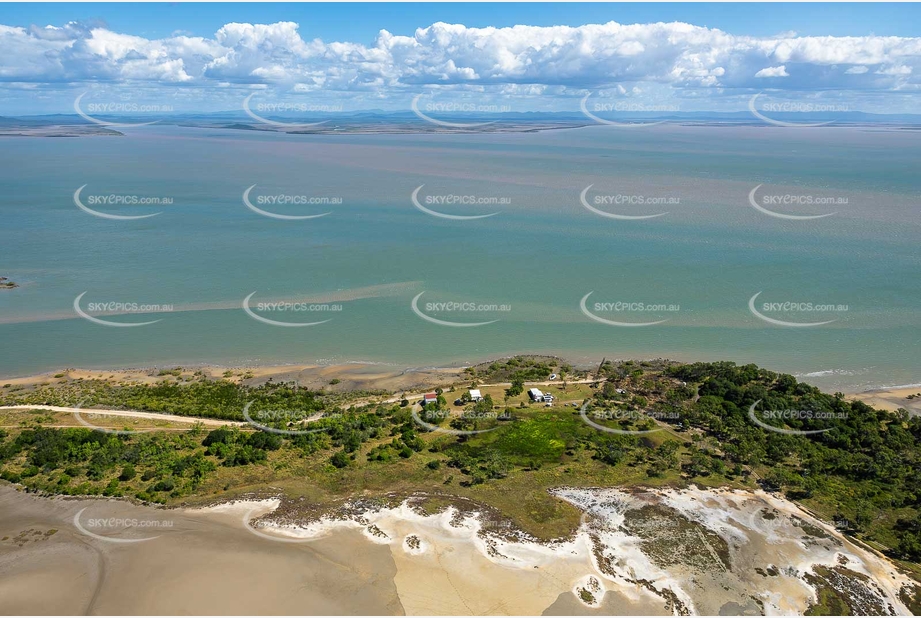 Sea Hill Point Curtis Island QLD Aerial Photography