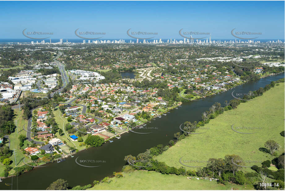 Aerial Photo Ashmore QLD Aerial Photography