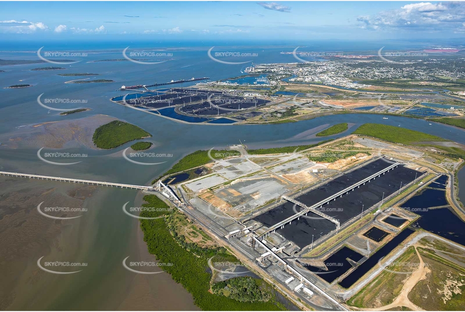 Wiggins Island Coal Export Terminal QLD Aerial Photography