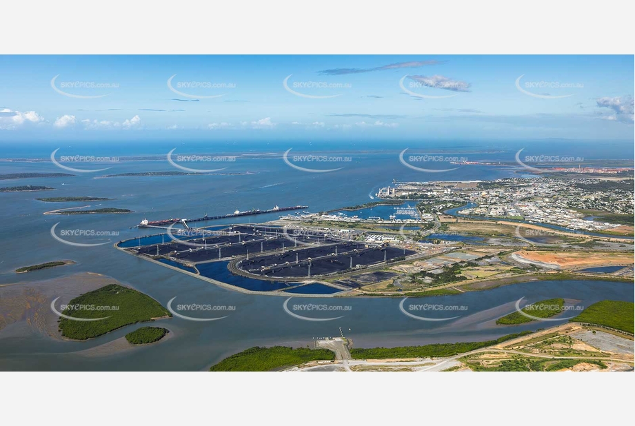 RG Tanna Coal Terminal Gladstone QLD Aerial Photography
