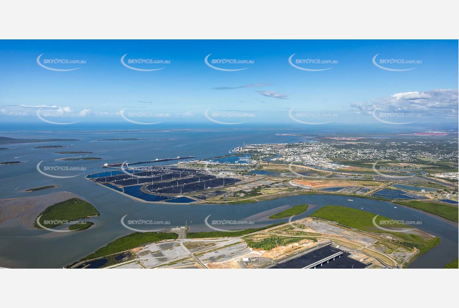 RG Tanna Coal Terminal Gladstone QLD Aerial Photography