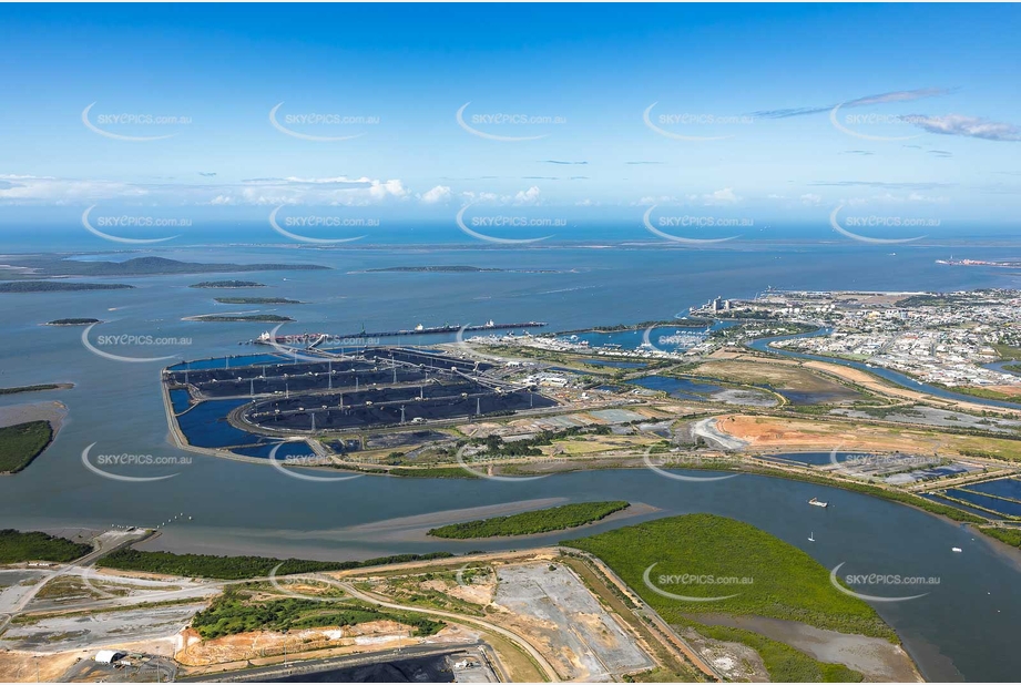 RG Tanna Coal Terminal Gladstone QLD Aerial Photography