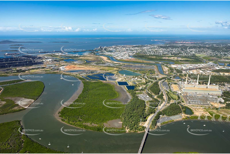 Aerial Photo Callemondah QLD Aerial Photography