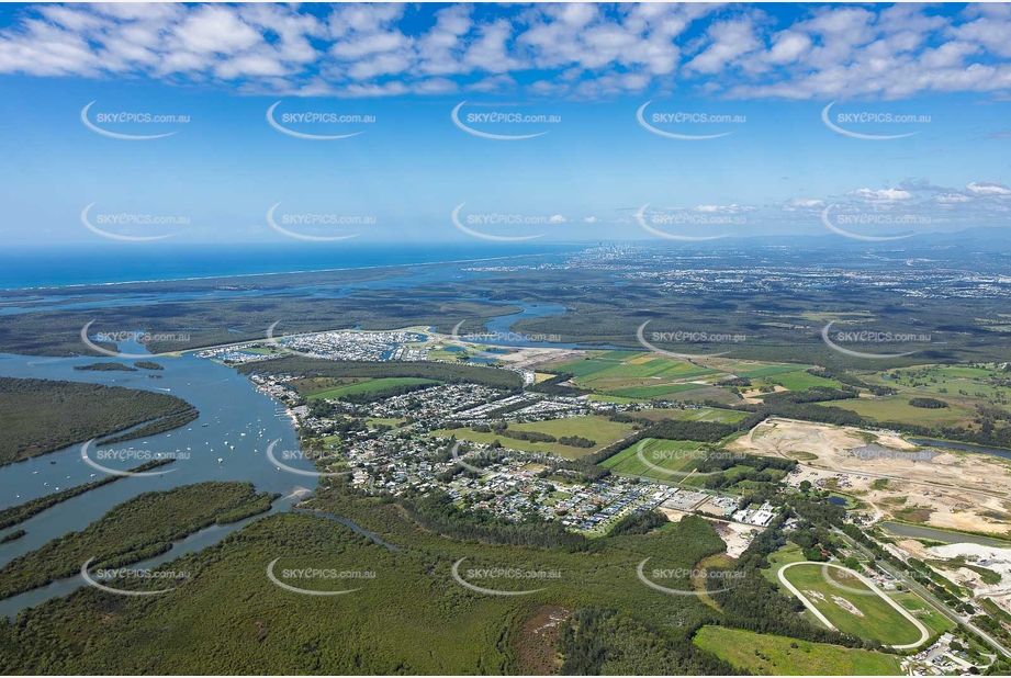 Aerial Photo Jacobs Well QLD Aerial Photography