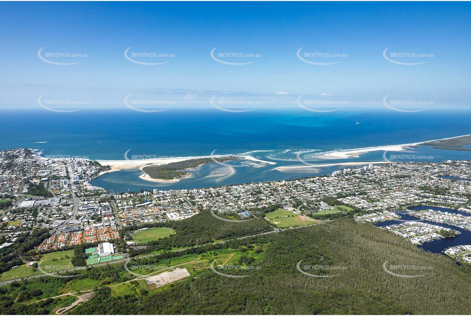 Aerial Photo Golden Beach QLD Aerial Photography