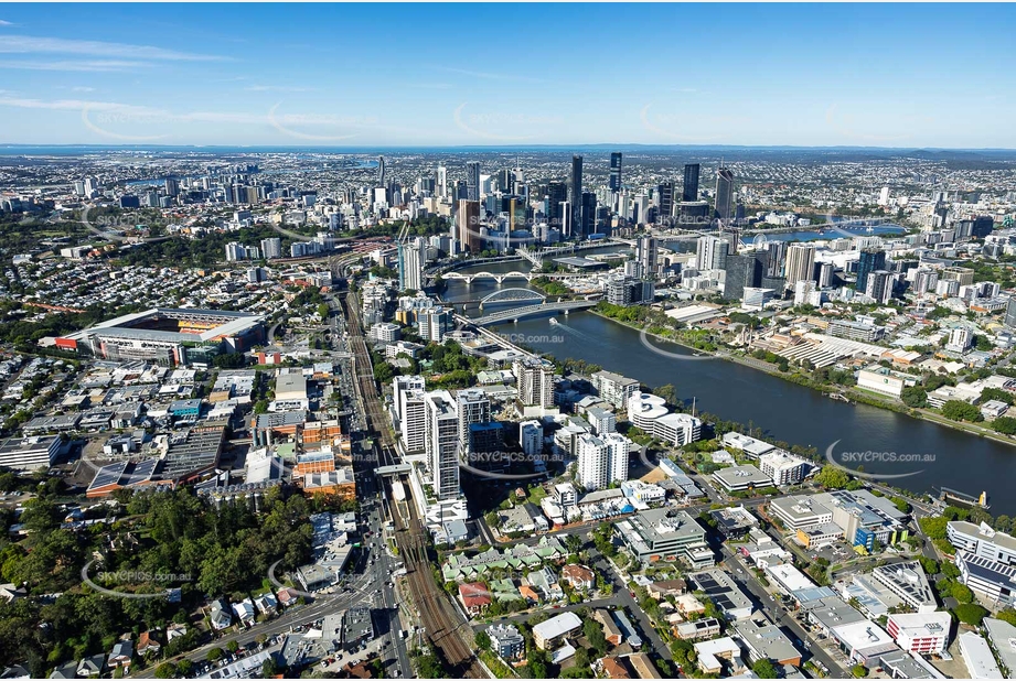 Aerial Photo Milton QLD Aerial Photography