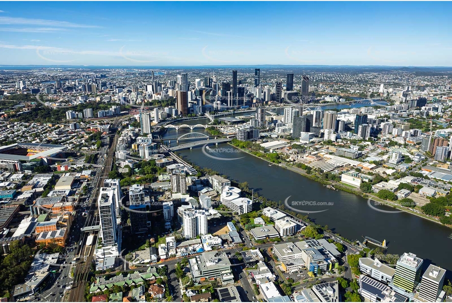 Aerial Photo Milton QLD Aerial Photography
