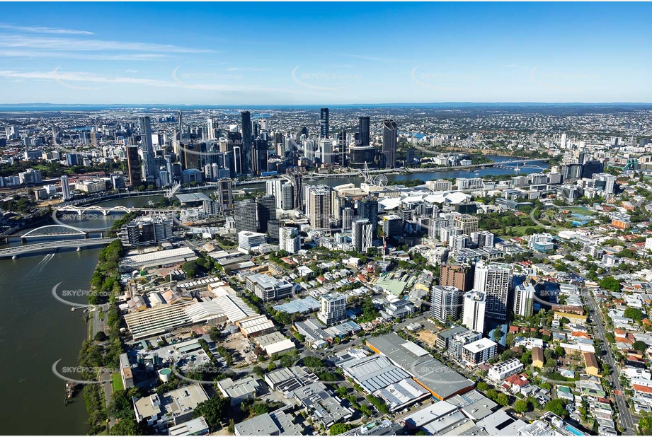 Aerial Photo South Brisbane QLD Aerial Photography