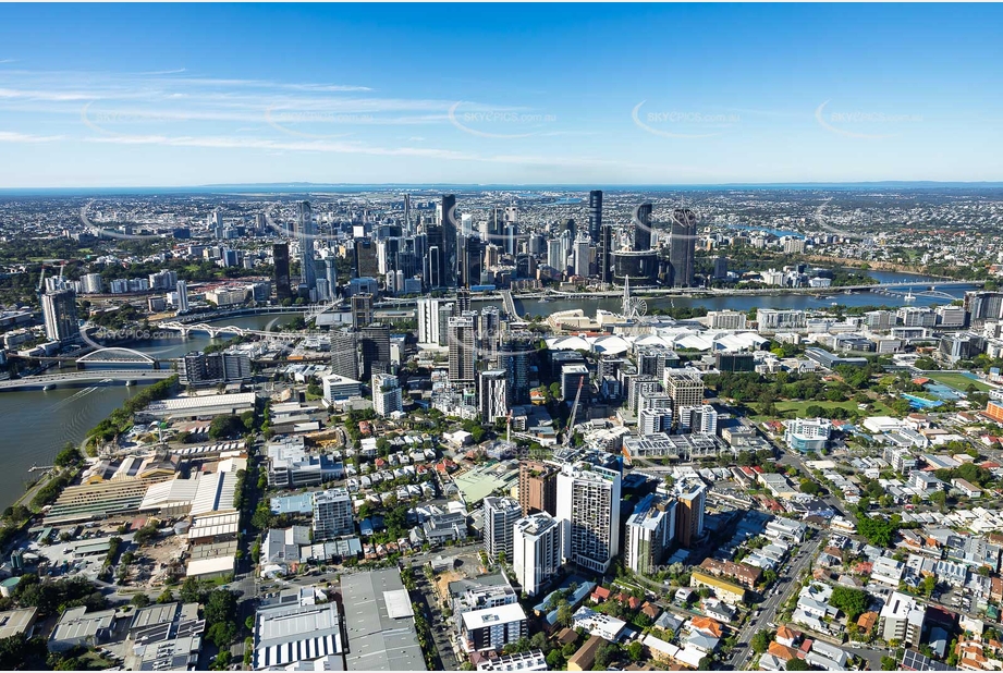 Aerial Photo South Brisbane QLD Aerial Photography