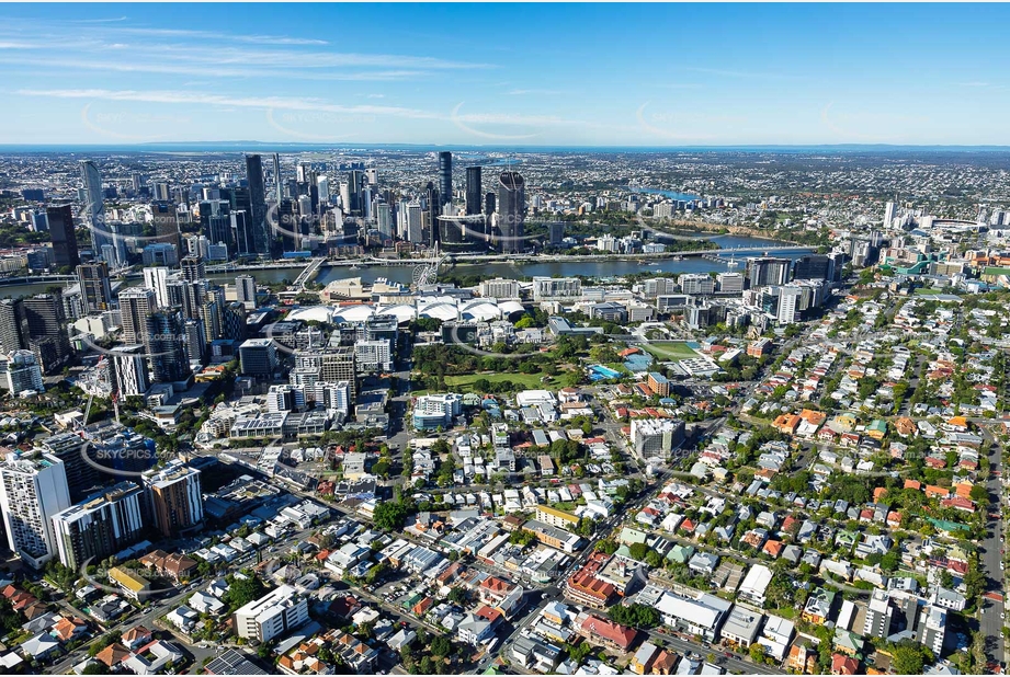 Aerial Photo South Brisbane QLD Aerial Photography