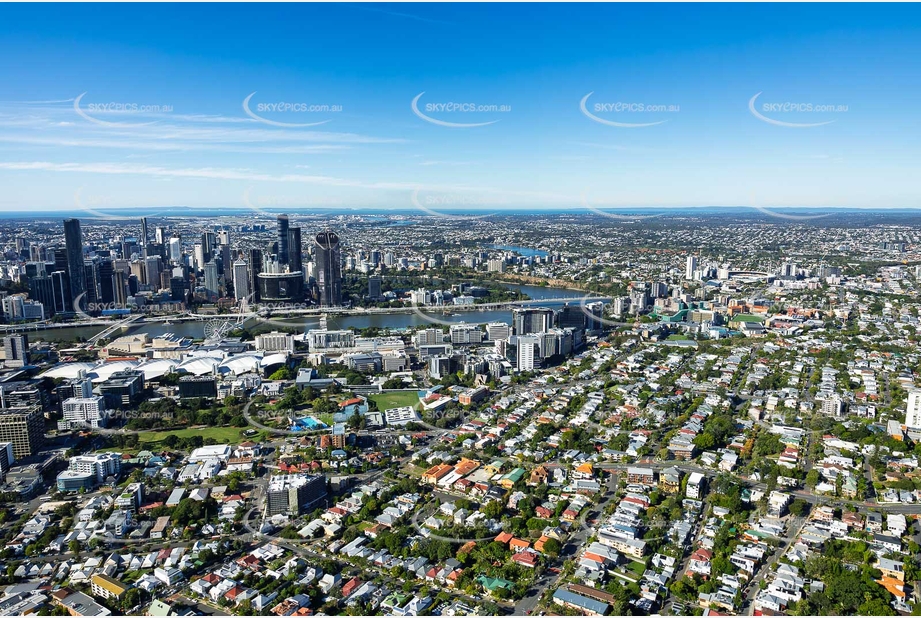 Aerial Photo Highgate Hill QLD Aerial Photography
