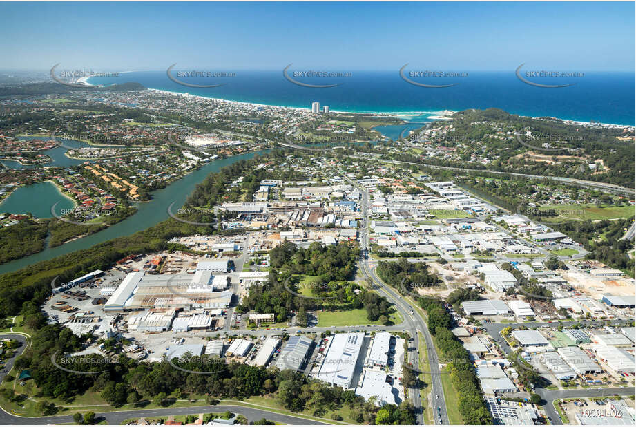 Aerial Photo Currumbin Waters QLD Aerial Photography