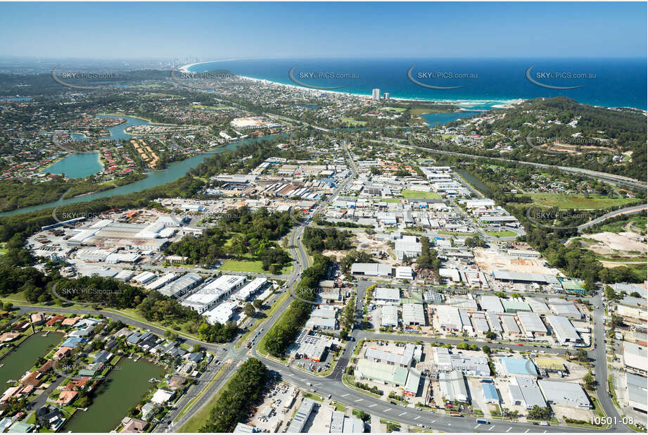 Aerial Photo Currumbin Waters QLD Aerial Photography