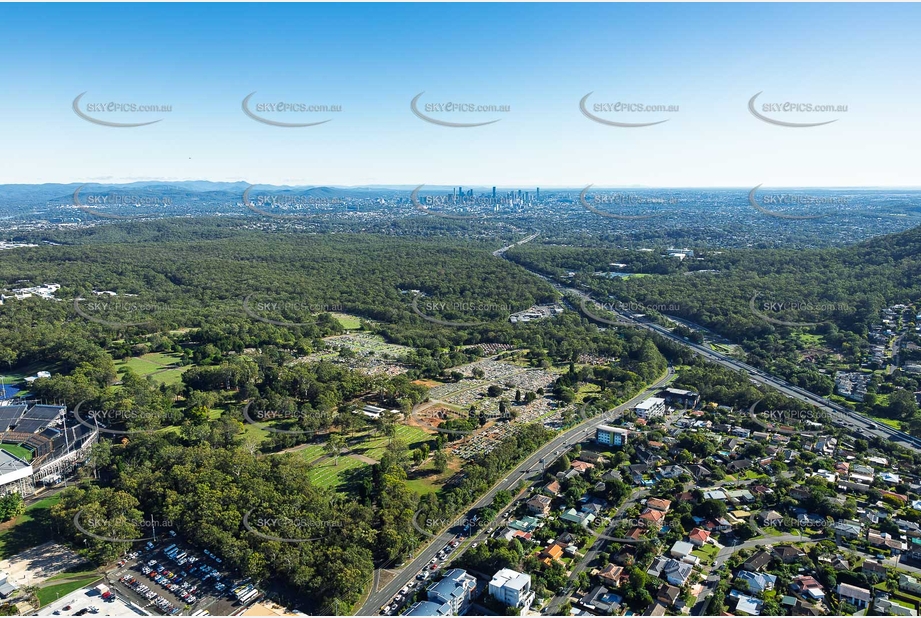 Mount Gravatt Cemetery QLD Aerial Photography