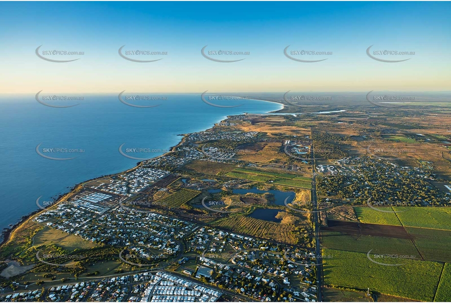 Early Morning Aerial Photo Bargara Quarry QLD