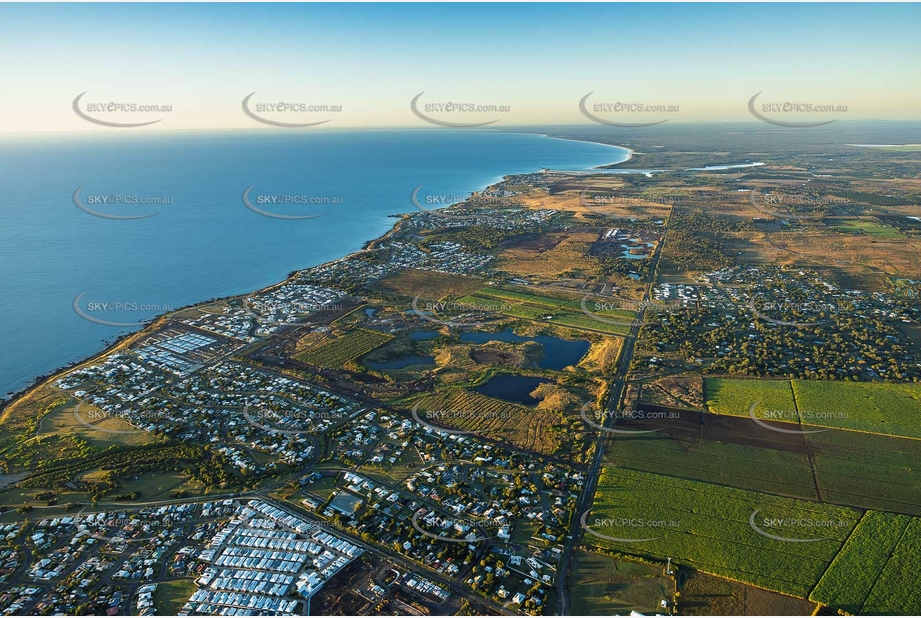 Early Morning Aerial Photo Bargara Quarry QLD