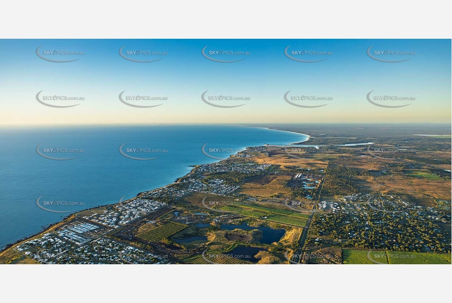 Early Morning Aerial Photo Innes Park QLD