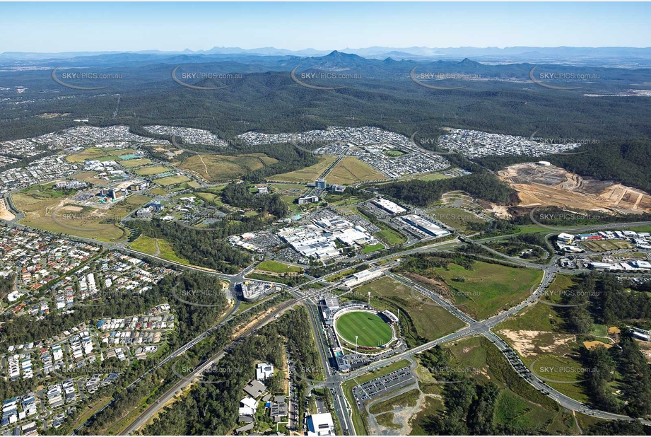 Aerial Photo Springfield Central QLD Aerial Photography