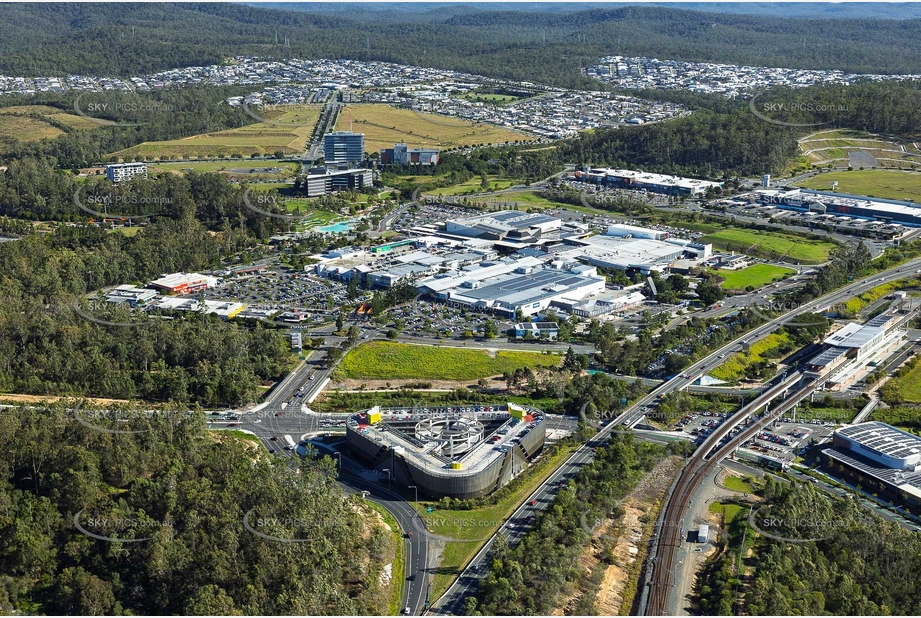 Aerial Photo Springfield Central QLD Aerial Photography