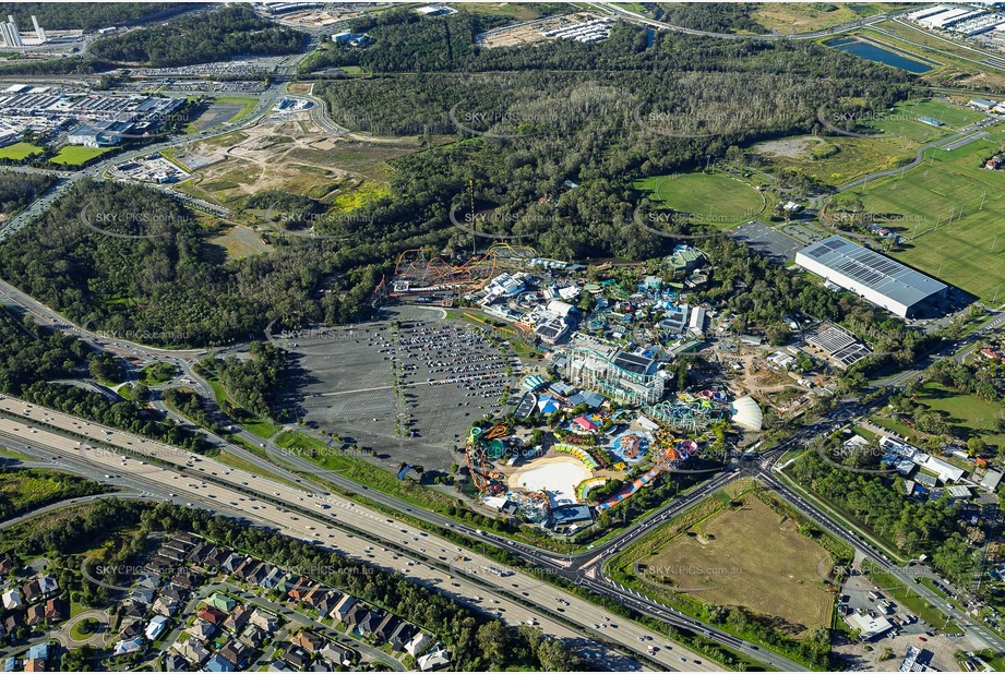 Dreamworld Coomera QLD Aerial Photography