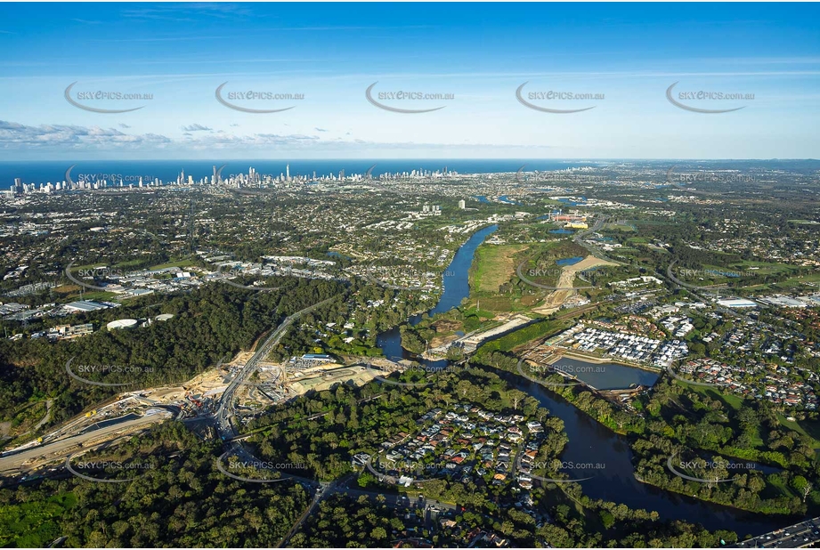 Aerial Photo Ashmore QLD Aerial Photography