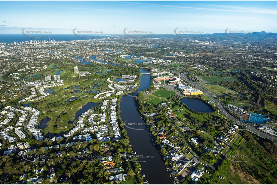 Aerial Photo Benowa QLD Aerial Photography