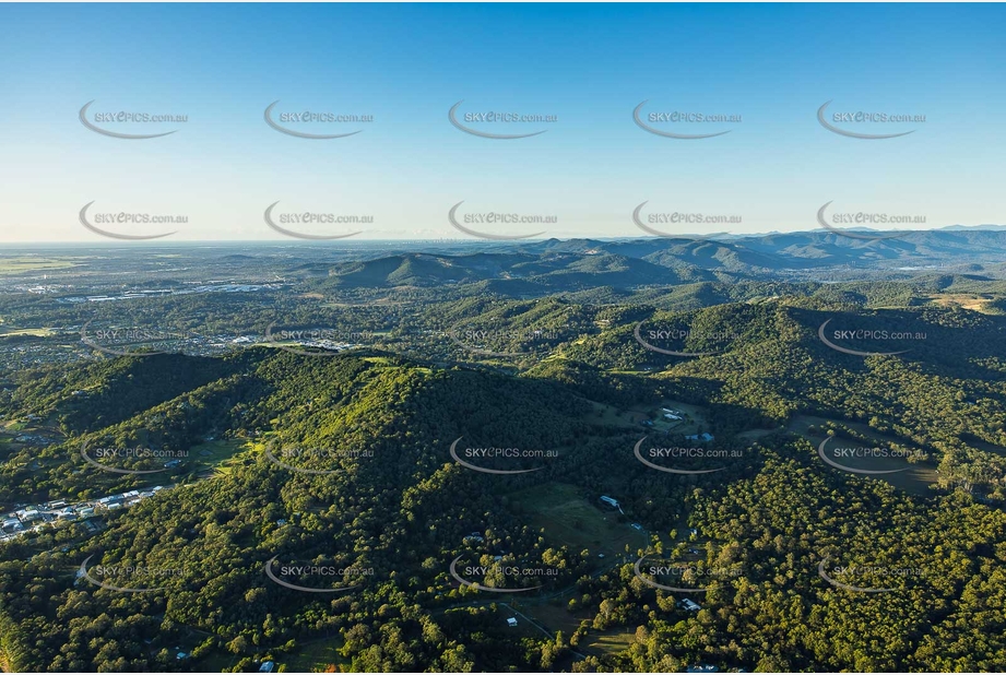 Early Morning Bahrs Scrub QLD Aerial Photography