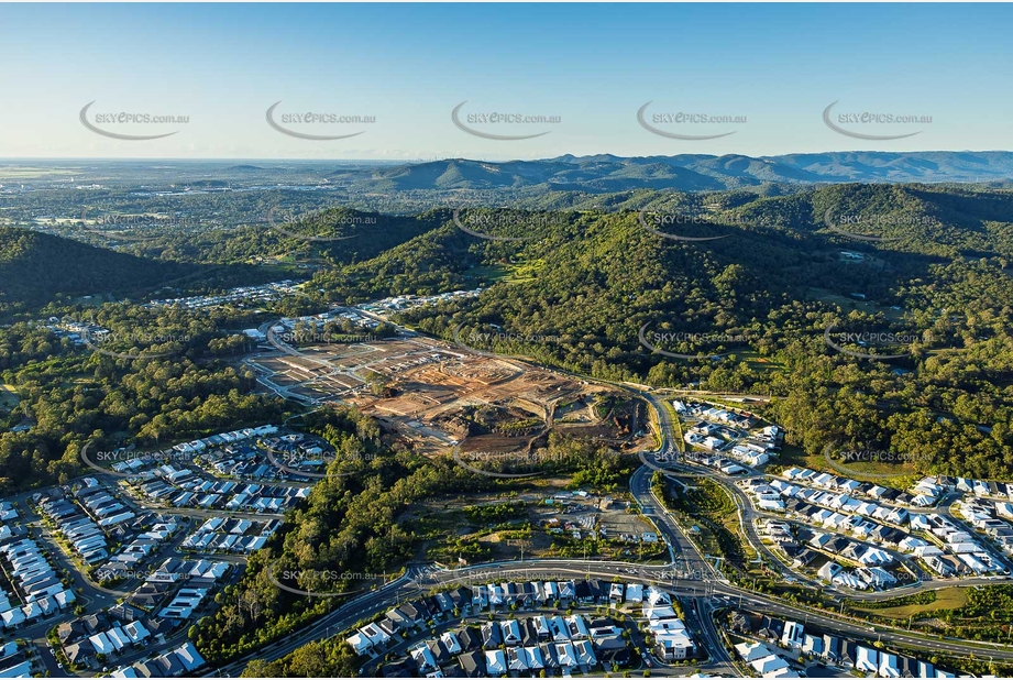 Early Morning Bahrs Scrub QLD Aerial Photography