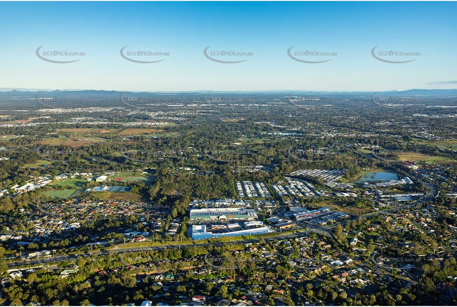 Early Morning Bethania QLD Aerial Photography